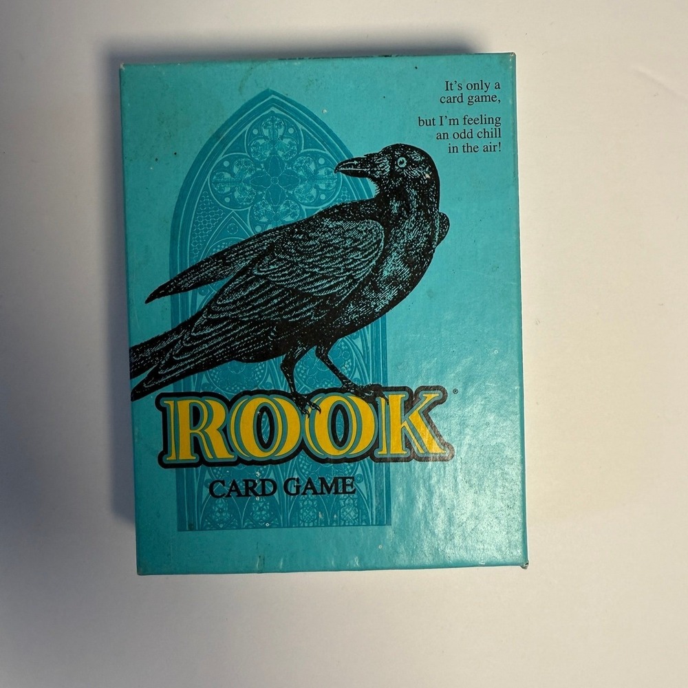 2001  New Sealed  Hasbro Rook Card Game‎ Classic Raven on Blue Box 00714 VTG